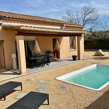 Maison Piscine & Spa Vallon Pont D'Arc Extérieur photo