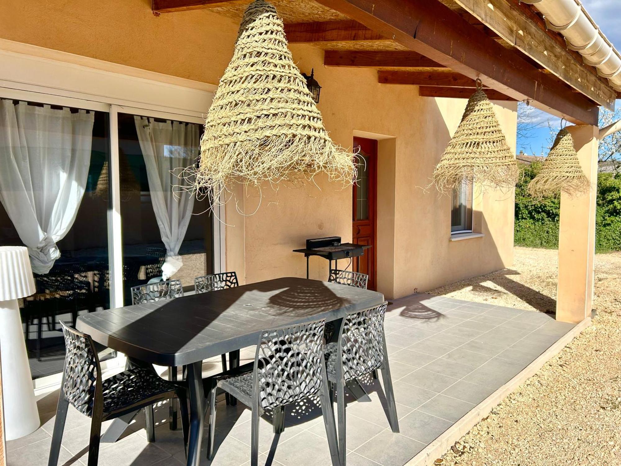 Maison Piscine & Spa Vallon Pont D'Arc Extérieur photo